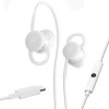 Google Pixel USB-C Earbuds Headset weiß Kopfhörer In-Ear kabelgebunden NEU!