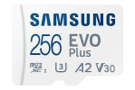 SAMSUNG SAMSUNG EVO Plus, Micro-SDXC Speicherkarte, 256 GB, 130 MB/s  256 GB