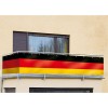 Deutschland Fahne / Sichtschutz f�r Balkon/Terrasse/Gartenzaun, 84x500cm, WoW