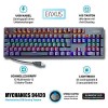 Mechanische PC Tastatur LED RGB Gaming USB QWERTZ Keyboard 105 Tasten Switches