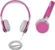 ISY IHP-1600-PI kabelgebunden Kopfhrer Stereo On-ear Headset mit Mikrofon Pink