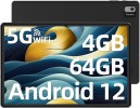 2024 NEW Tablet 10 Zoll 4GB RAM 64GB ROM , Android 13 5G+2.4G WiFi GPS 2SIM