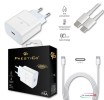 Schnell Ladegert 20W mit USB-C Kabel Netzteil fr Samsung Huawei Iphone 15, 16