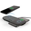 Hama DUAL QI Wireless Charger + Netzteil 2x Schnell Ladegert Lader Ladestation