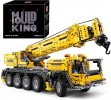 MOULD KING Technic Kran Auto Crane LKW Mobilkran Klemmbausteine RC MOC 13107