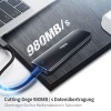 Netac 1TB Extern SSD Tragbare Solid State Drive bis zu 980MB/s Festplatte