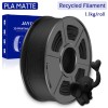 JAYO 1,1KG PLA Matt Schwarz Recyceltes Filament 1,75mm 3D Drucker Nicht glnzend